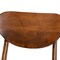 Baxton Studio Katya Mid-Century Modern Sand Fabric and Walnut Brown Finished Wood 2-Piece Dining Chair Set 183-11636-Zoro - alternate 6
